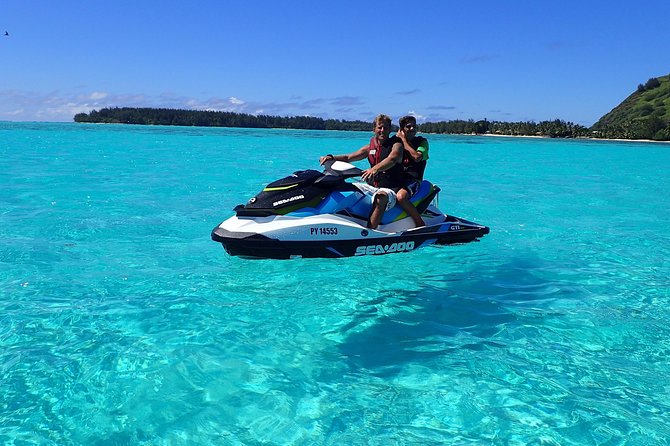 Jet-Ski Découverte 1H00 Jet Ski excursion to Moorea (Single or two-seater) - Timing, fitness, and weather