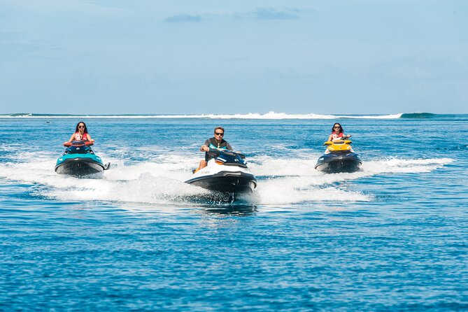 Jet Ski Trip for One Hour - Riding Between Tahiti’s Mountains and Blue Water