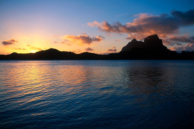 Lagoon Service Private Sunset Cruise - A motorized outrigger with room to choose your seat
