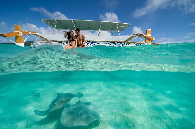 Lagoon Snorkeling Tour with Tahitian Oven Lunch in Bora Bora - Swimming through Bora Bora’s coral gardens