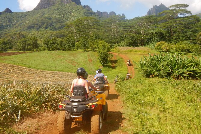 Medium Magical Combo in Moorea of 2 hours of Jetski and 3h30 of Quad - The reset between quad and jet ski