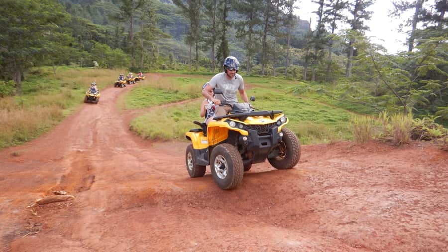 Mo'orea: Guided ATV Nature Tour - Rotui factory tastings and island flavors