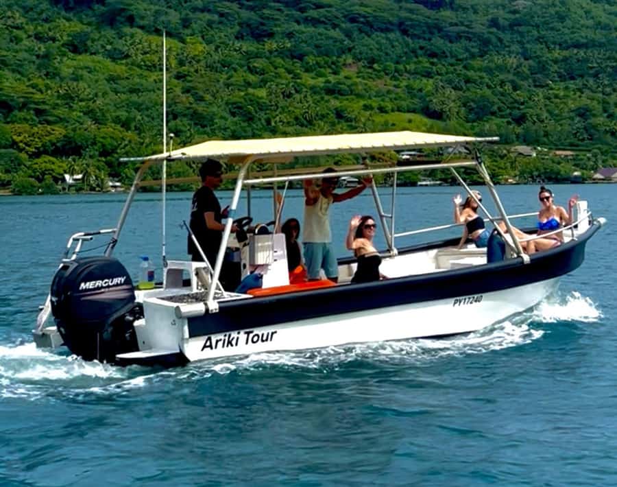 MOOREA 6H Private boat tour whales watching and Lunch - Key points to know before booking