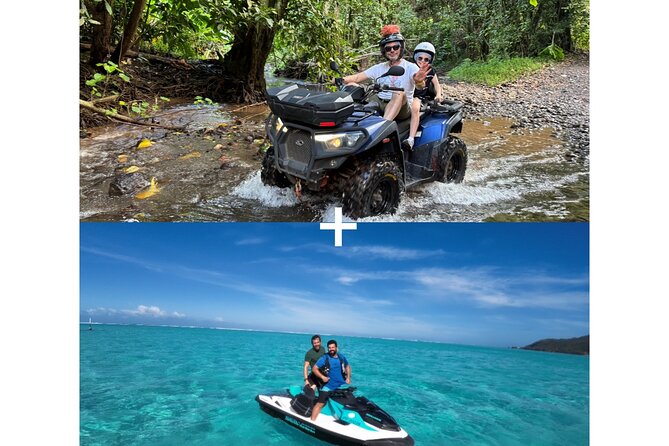 Moorea Combo 3 hours Jet Ski & 3 hours 30 ATV - What makes this Moorea combo worth your time