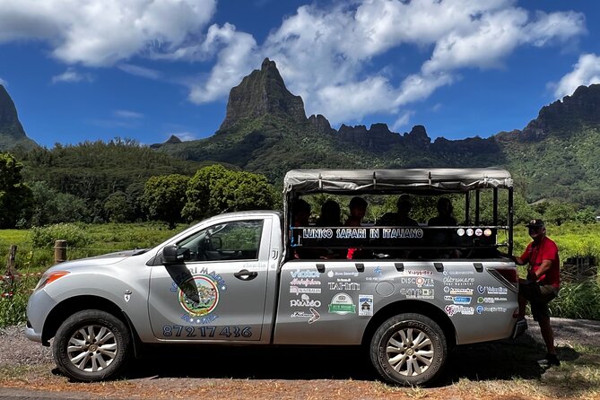 Moorea Cruise Ships: 4x4, Belvedere, Pineapple, & Magic Mountain - Tropical Garden adds vanilla, jam, and bay views