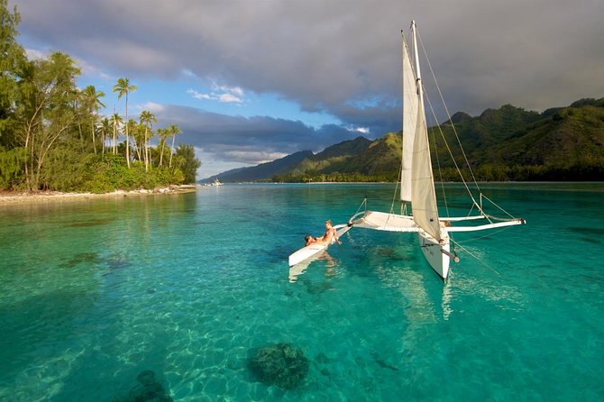 Moorea Discovery Half-day Sailing - Motu Tiahura, rays, sharks, and snorkeling time