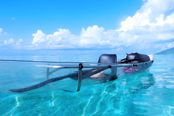 Moorea Lagoon Tour by Transparent Kayak - How much work is the kayak?