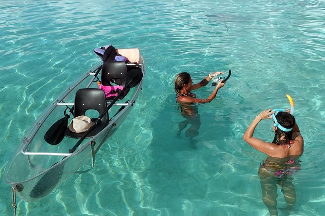 Moorea Lagoon Tour by Transparent Kayak - Weather decides how good the view will be
