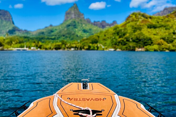Moorea: Private 4-Hour High-End Boat Excursion - Setting out from the cruise quay