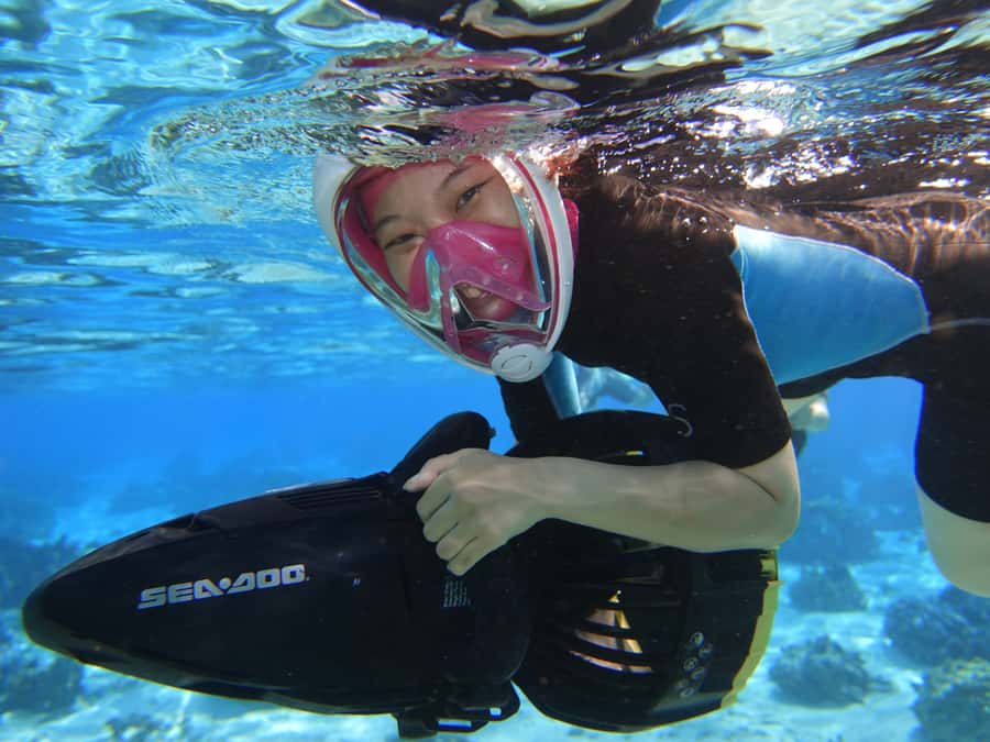 Moorea: Sea Scooter Snorkeling Tour - The briefing and boat ride