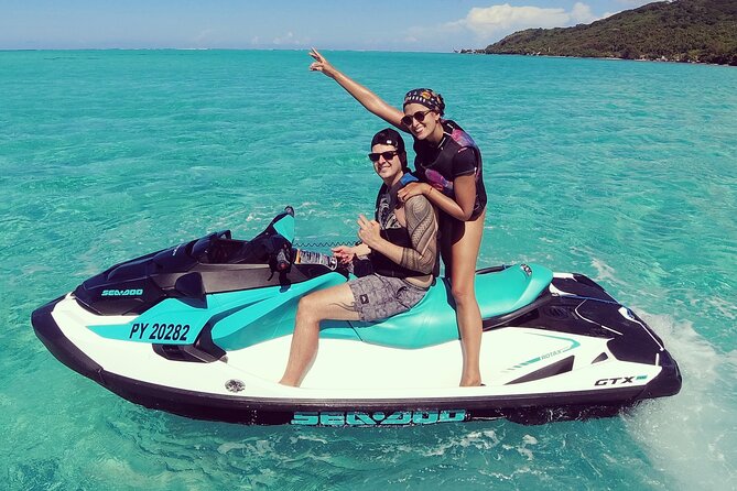 Moorea Solo or Twin 2 hours Jet Ski Tour - What the ride feels like on open water