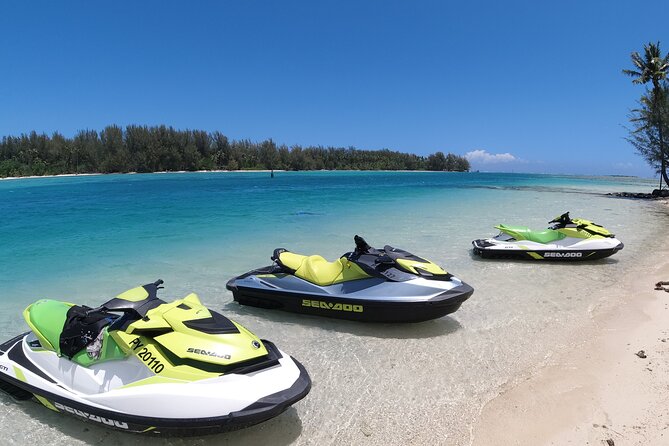 Moorea Solo or Twin 3 hours Jet Ski Tour - Turtles, dolphins, and seasonal whales