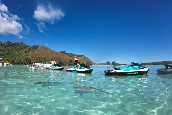 Moorea Solo or Twin Island Tour Jet Ski 4 hours - Transfers from Papeete, the port, or your hotel