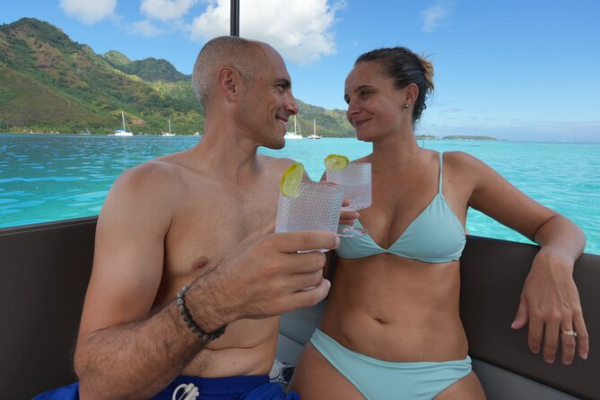 Moorea Sunset Cruise - Snorkeling gear, towels, and the included video