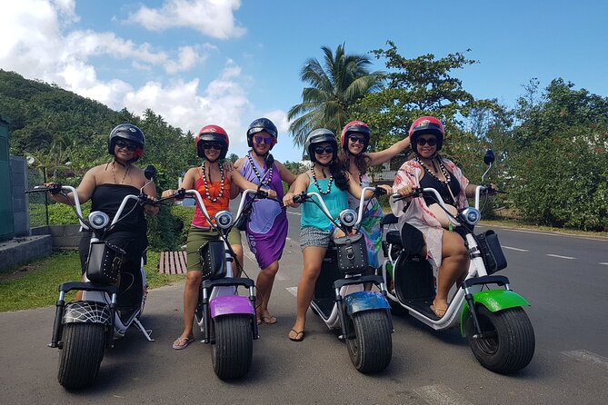 Moorea tour in electric citycoco (in autonomy) - Starting at PK 28 with useful local advice