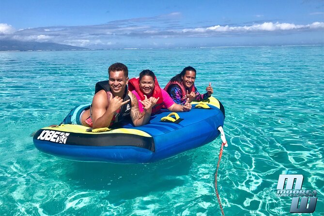 moorea tubing - A short burst of speed at Marina Vaiare