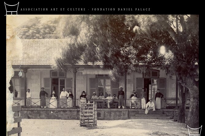 Papeete cultural and historic walking tour at night - The French Polynesia Assembly and the first old photographs
