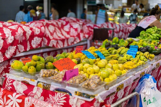 Papeete Market Place - Walking Through a Two-Floor Market