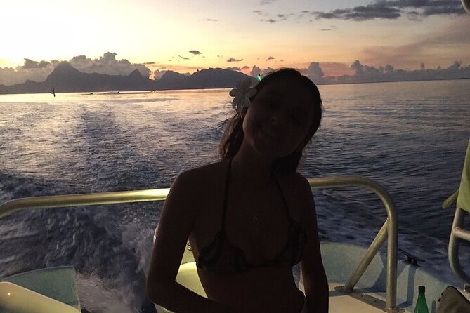 Private and Local Sunset Cruise in Tahiti - Leaving the marina as daylight softens