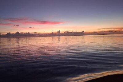 Private and Local Sunset Cruise in Tahiti