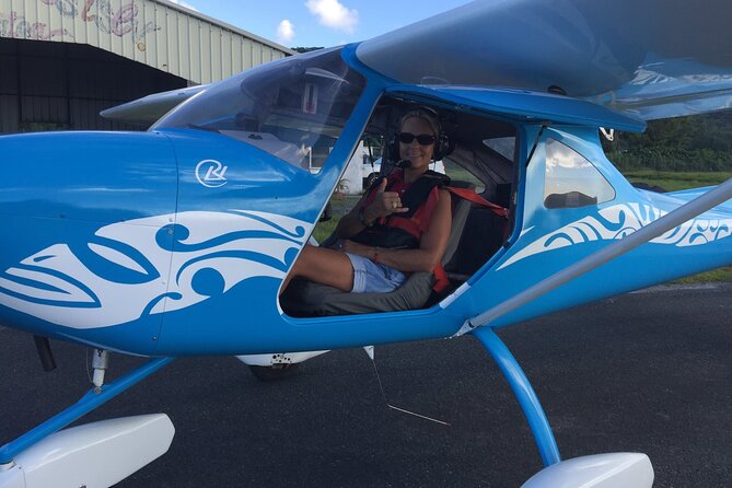 Private flight, in a light plane over the Polynesian motus from Raiatea - Why a light plane changes your view of Raiatea