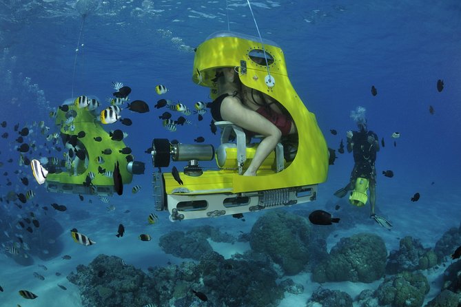 Private Underwater Scooter - Getting Ready Without a Mask or Regulator