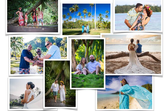 Professional Photo Shooting in Moorea, unique session adapted - Moorea photographs best when the setting changes