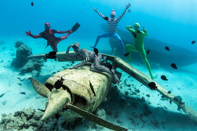 Sea Scooter Snorkel Tour - Lagoon Discovery : Wrecks, Coral Gardens and Tropical Fishies - Plane wrecks, boat wrecks, and the coral garden