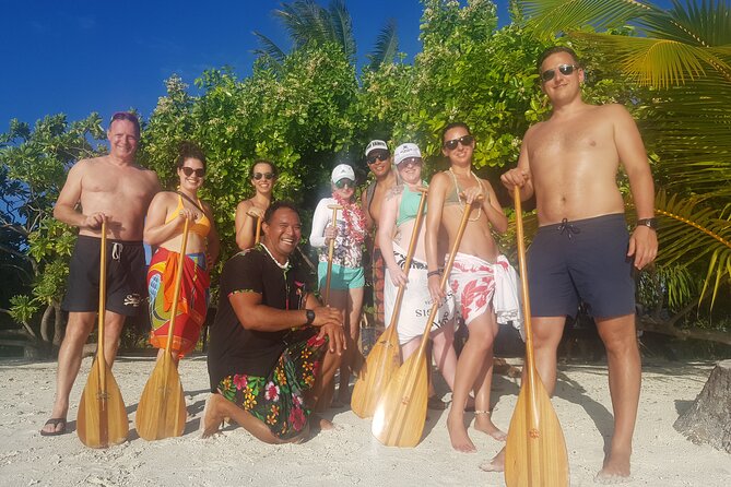 SHARED FULL DAY CULTURAL & LAGOON TOUR - Bora Bora Cultural Lagoon Tour - A group of 13 and the importance of the guide