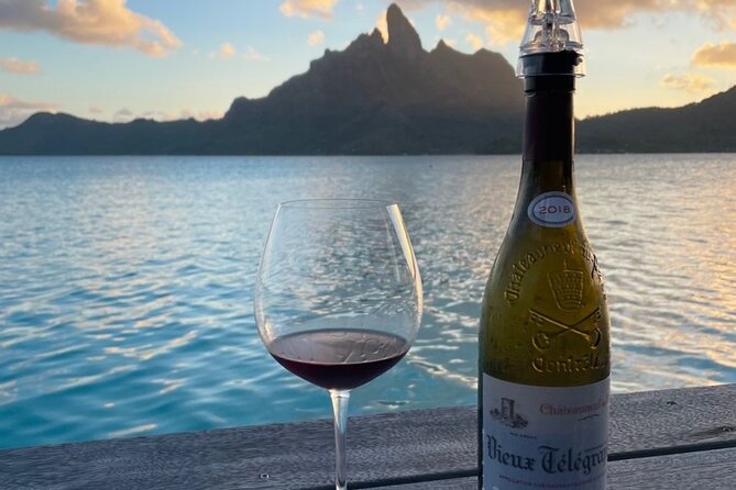 Shared - Introduction to wine - Bora Bora Wine Tastings - Staying for Dinner at Saint-James