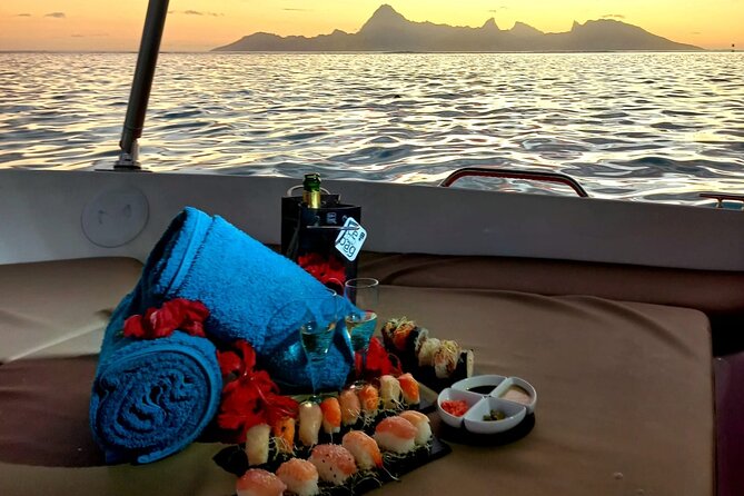 Sunset Cruise in Tahiti - Cocktails, Sushi, and Polynesian Music