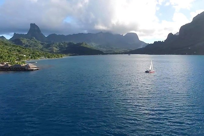 Sunset Cruise : Moorea Sailing on a Catamaran named Taboo - What the two hours and 20 minutes feel like