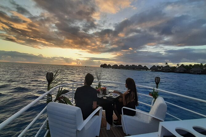 sunset cruise with dinner at sunset - A Four-Course Style Dinner for Two