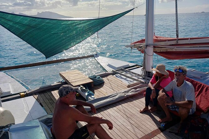Sunset sailing trip on the Lagoon of Tahiti - Two hours is the right length for a sunset outing