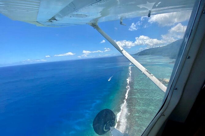 Tahiti: Full Day Tour with Private Flight EN Cessna (Moorea & Tahiti) - Point Venus and the black sand coast