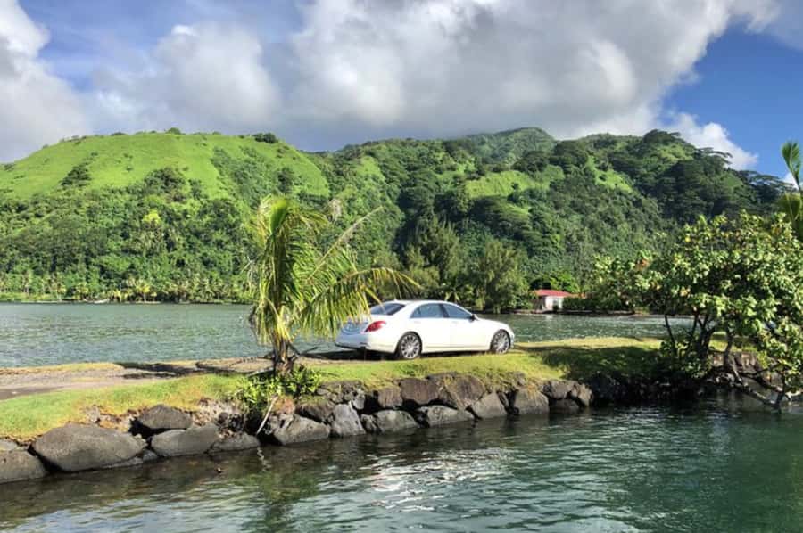 Tahiti : Tour de l’île (Full Day) avec taxi boat (Teahupoo) - Pointe Vénus and Tahiti’s black sand shore