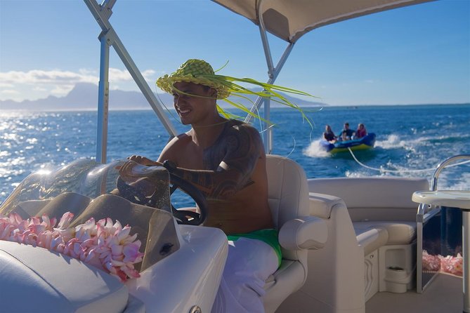 Toa Boat Bora Bora Private Lagoon tour with Lunch On Majestic Pontoon Boat - What the private format changes