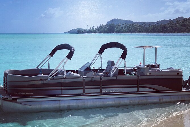 Toa boat Bora Bora Private Sunset On Entertainer Bar Boat - A Floating Lounge Instead Of A Basic Boat Ride