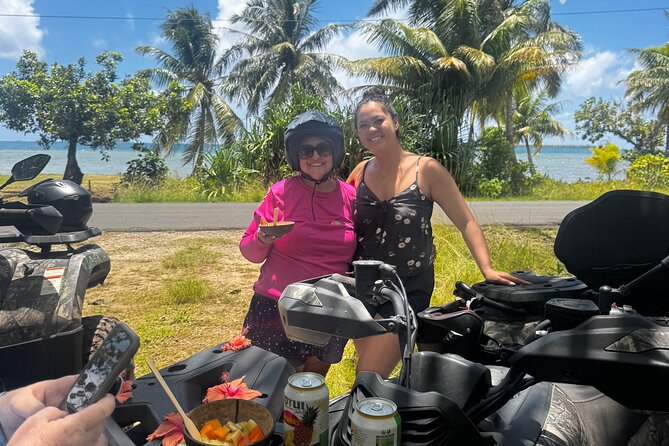 Trip to the heart of Tahaa Safari Mountains in Quad / ATV - Tahaa’s belvederes: the best views of the ride