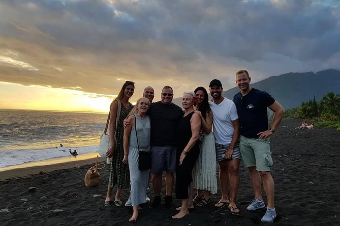 Unique Tahiti tour to Teahupoo, small group, full day combo tour - Taharuu Beach and Tahiti’s black-sand coast